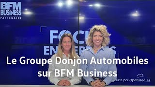 Le Groupe Donjon Automobiles sur BFM business [upl. by Atinuaj]