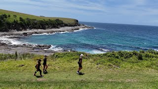 Taking the Drone for a walk on a very windy day in Gerringong NSW [upl. by Corby861]