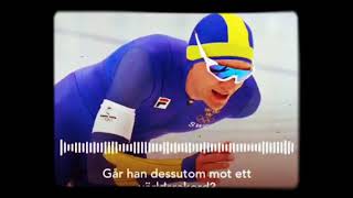 123074 OSguld amp världsrekord Nils van der Poel 10 000 m skridsko OS 2022 [upl. by Esej666]