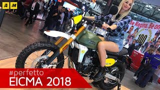 Fantic Caballero 500 Rally  EICMA 2018 ENGLISH SUB [upl. by Arndt]