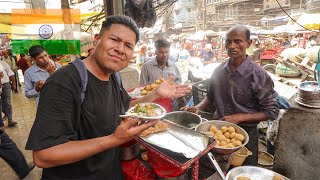 PROBANDO COMIDA CALLEJERA EN INDIA LA MÁS LETAL [upl. by Dulcea]