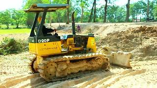 Excavator 130PC CAT and Abu D 20P push [upl. by Assenay]