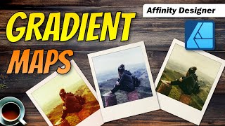 Cool Filters with Gradient Maps Tutorial for Affinity Designer  Photo  Publisher [upl. by Llirret]