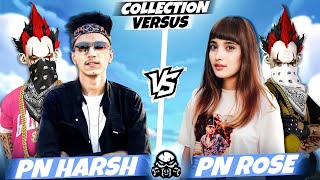 PN HARSH ⚡ vs 🥵 PN ROSE Collection Versus  Most Funniest Video Ever  Garena Free Fire [upl. by Neirrad776]