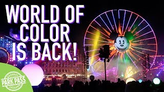 World of Color 2019 Secrets Revealed [upl. by Queridas]