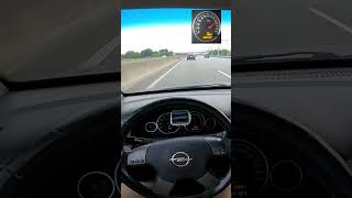 2004 Opel Vectra C with 244000km  POV  Top Speed  German Autobahn Drive  OpenAutobahn [upl. by Neitsirk]