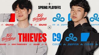 2024 LCS Playoffs  Cloud9 vs 100 Thieves [upl. by Honey171]