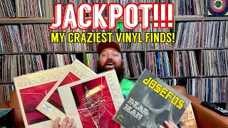 I Hit The Vinyl JACKPOT My Craziest Finds Ever [upl. by Airrotal]