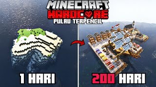 200 Hari di Minecraft Hardcore Tapi Pulau Terpencil [upl. by Alcus]