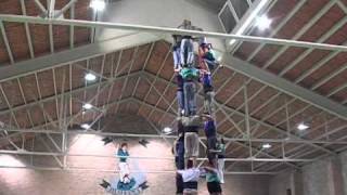 Castellers de Vilafranca  Assaig de 3d9 [upl. by Ilesara]