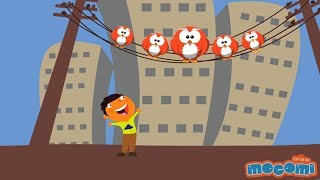 How do Birds sit Safely on Power Lines  Science for Kids  Educational Videos by Mocomi [upl. by Silevi856]