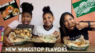 Are These The Best Wingstop Flavors Ever  Review spicy [upl. by Muldon]