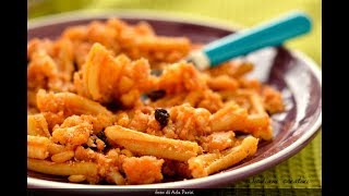 Siciliani Creativi  Pasta con il cavolfiore in rosso ricetta siciliana  Cauliflower pasta [upl. by Boothe237]