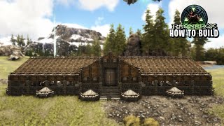 Ark Large Dino Barn  How To Build [upl. by Chretien]