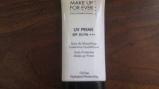 Review Makeup Forever Primer w spf 50 [upl. by Eevets967]