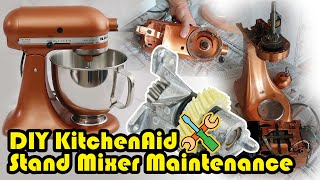 DIY KitchenAid Stand Mixer Maintenance [upl. by Yrrehc]