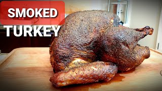 Brined Smoked Turkey Recipe  How To Brine and Smoke A Whole Turkey [upl. by Jahdiel]