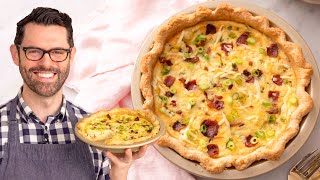 Easy Quiche Recipe  Delicious and SO Versatile [upl. by Thurston410]