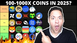 Turn 500 into Millions Crypto Altcoins with 501000x Potential in 2025 🚀 [upl. by Shantee780]