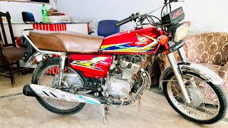 Honda cg125 2019 model  AzamMotors pakpattan03000971068 [upl. by Nniw785]