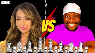 ASMR Chess  Roscoe vs Pokimane [upl. by Che]