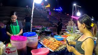 Scrumptious Street Food Adventure in Laos Mouthwatering Dishes You Must Try 🌶️🍜 LaosFoodie [upl. by Irah390]