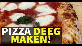 HET LEKKERSTE PIZZA DEEG RECEPT [upl. by Aisemaj140]