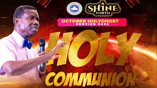 RCCG OCTOBER 2022 HOLY COMMUNION SERVICE [upl. by Adnulahs]