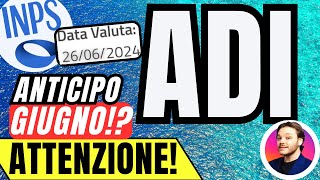 ASSEGNO DI INCLUSIONE Giugno🔴 ANTICIPO LAVORAZIONI E PAGAMENTI✅ Quando PAGA Inps [upl. by Mallory711]