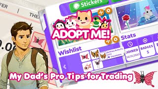 Adopt Me Trading Tips from my Dad how to use Traderie and Elvebredd to trade like a pro [upl. by Eiramyma]