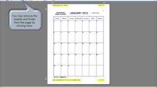 The NoFrills Printable Calendar  How To Print Our Calendars in Portrait and Landscape Mode [upl. by Nahgen]