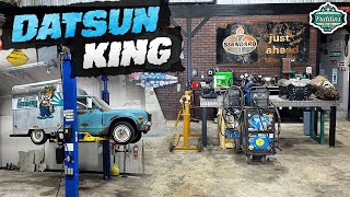 SHOP REARRANGE DATSUN PROBLEMS and MORE [upl. by Ethbun]