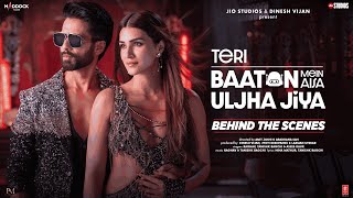 Making Of Teri Baaton Mein Aisa Uljha Jiya Title Track Shahid Kapoor Kriti Sanon [upl. by Lehcem]