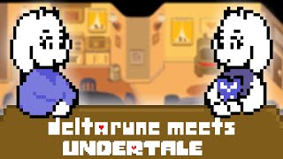 Deltarune Characters meet their Undertale Counterparts [upl. by Alleen]