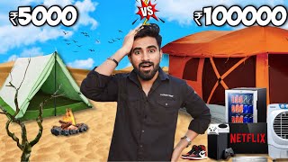 ₹5000 Vs ₹100000 Camping Gadgets  यह तो खतरनाक गैजेट्स है [upl. by Jadwiga283]