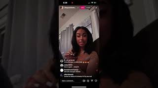 Yasmine Lopez Instagram Live 32024 [upl. by Euqinu]