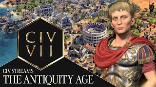 Civ Streams The Antiquity Age  Civilization VII Developer Livestream [upl. by Eladnyl]