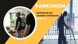 PARKINSON  Renforcement des membres inférieurs  Exercices progressifs [upl. by Skyler602]