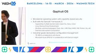 Capabilities all the way down  an OS for WASM by Sid Hussmann  Wasm IO 2024 [upl. by Maureene712]