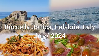 Roccella Jonica in Calabria Italy  July 2024 [upl. by Caesaria422]