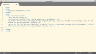 Live CSS Editor Usage Demo [upl. by Eekram]