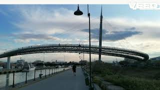 Ponte del Mare Pescara💙Cosa sono i trabocchi di Pescara 🔴Esperimenti climatici e caldo estate 2024 [upl. by Aned252]