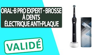 Avis Brosse Dents Électrique Éliminant 100 De La Plaque Dentaire OralB [upl. by Prissie]