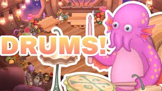 Drums on Seasonal Shanty Fanmade  My Singing Monsters [upl. by Aernda]