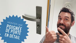 Tuto  Monter une poignée de porte [upl. by Vere606]