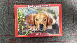 Castorland Puzzle 500 “Golden Innocence” [upl. by Eidroj]