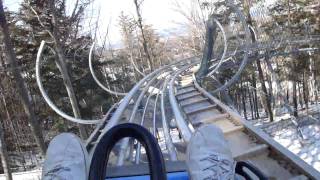 Ridge Runner Mountain Coaster POV [upl. by Nerdna]