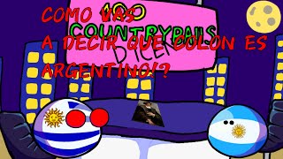 Colón NO es argentino humor countryballs Creditos a 100 argentinos dicen [upl. by Annuahs]