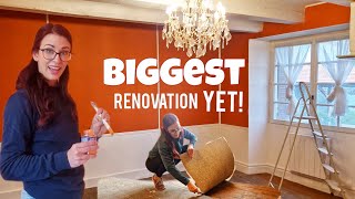 The DINING ROOM gets a MASSIVE MAKEOVER with my biggest renovation project yet [upl. by Gemoets]