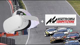 Assetto Corsa Competizione  VR Oculus Quest 2  SFX100 [upl. by Astrid]